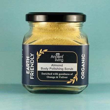 Almond Body Polishing Scrub Jar - 100 gm - Image 7