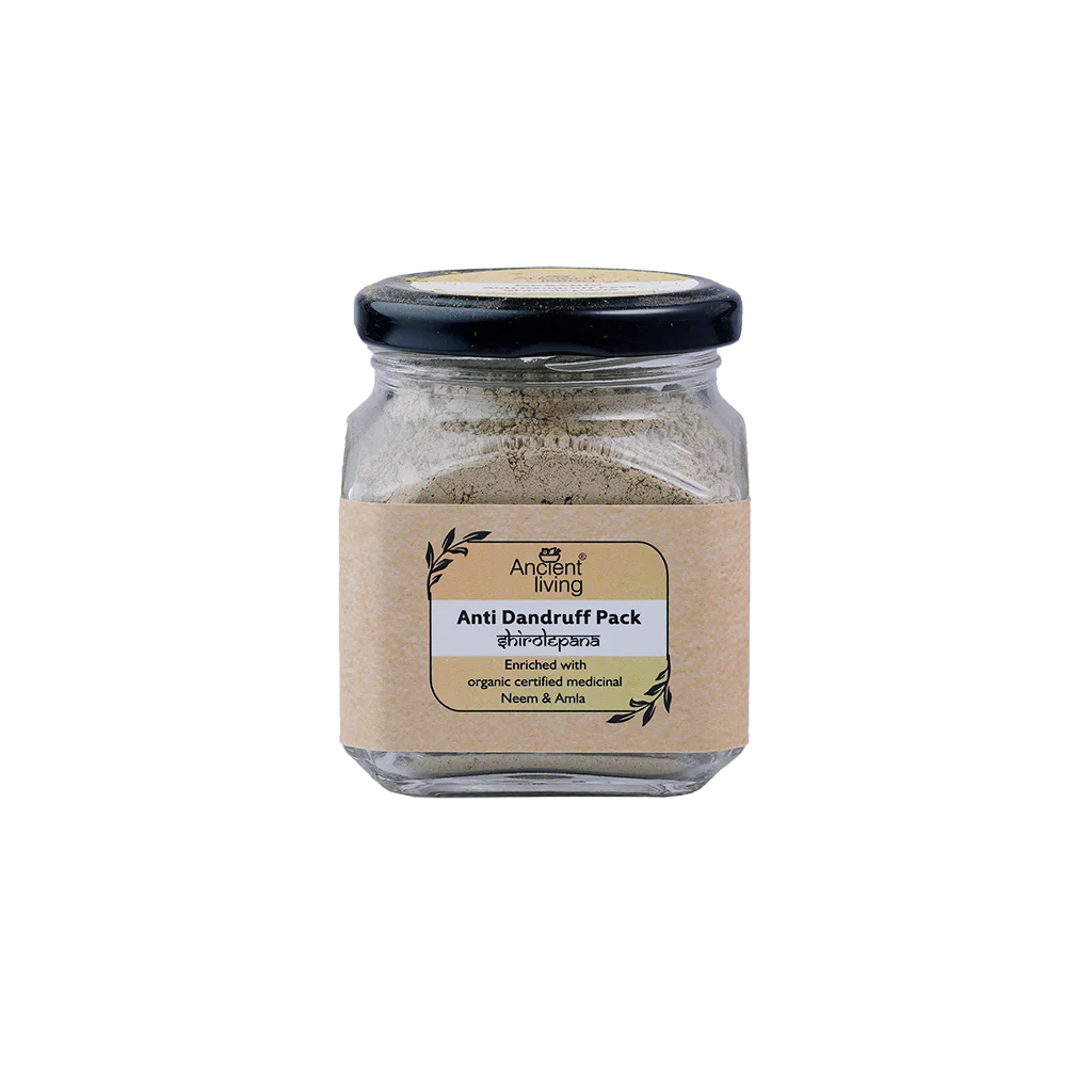 Ancient Living Anti Dandruff Pack - Jar - 100 gm - Image 3