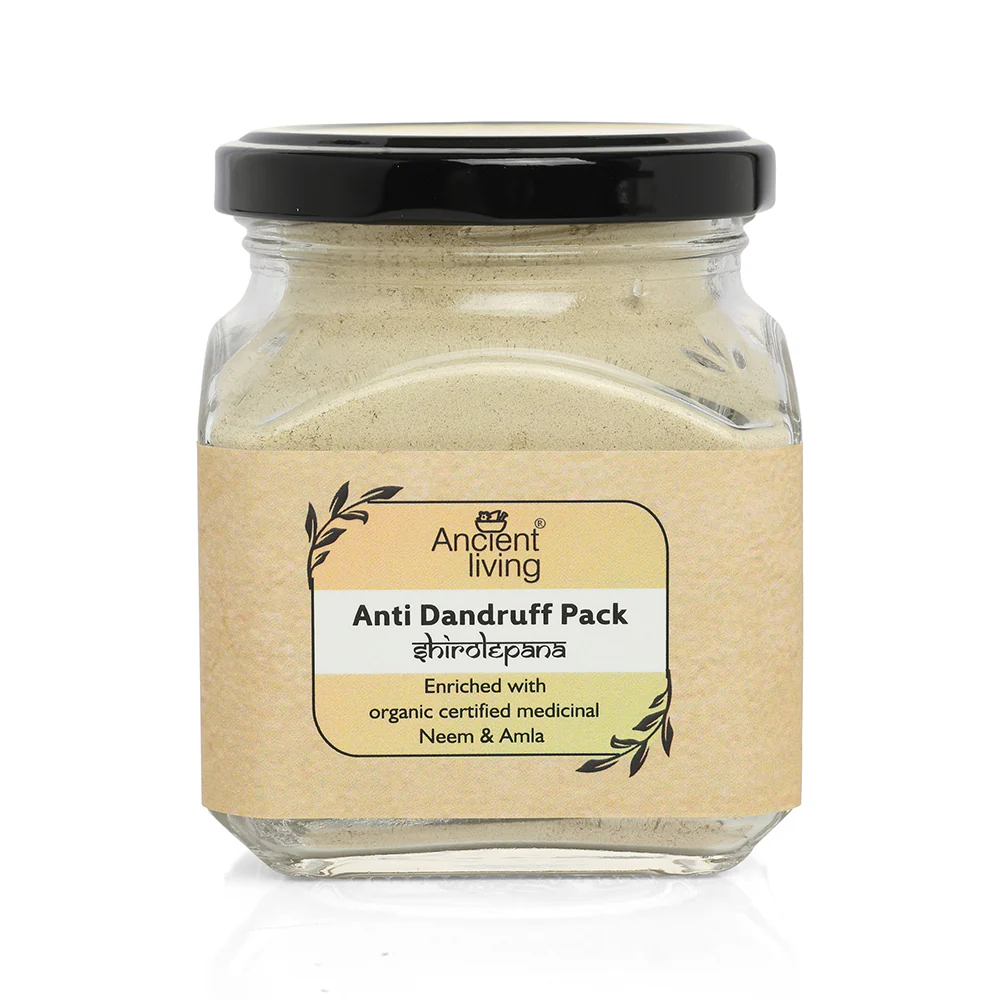 Ancient Living Anti Dandruff Pack - Jar - 100 gm - Image 4