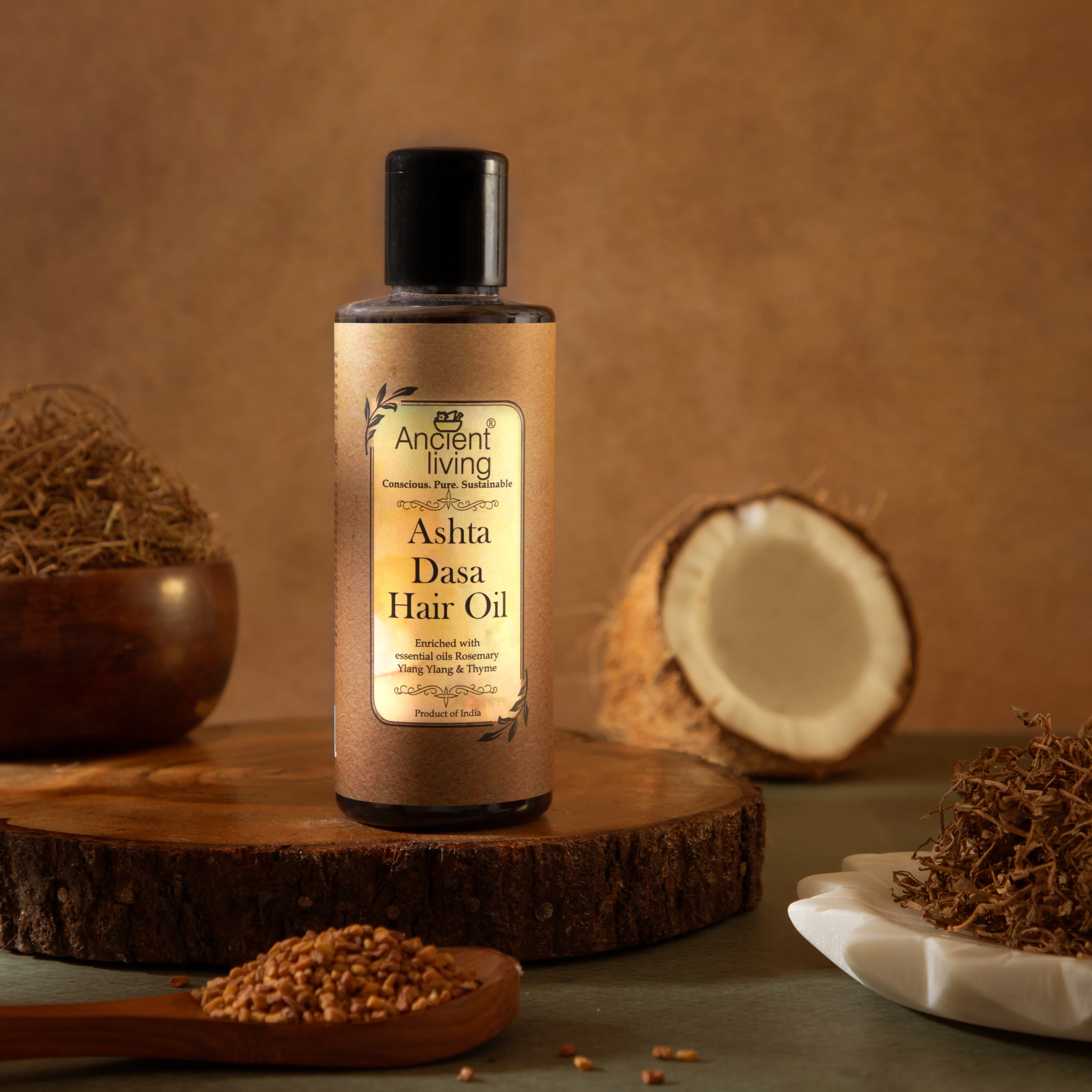 Ancient Living Ashta Dasha Hair Oil - 100 ml - Image 3