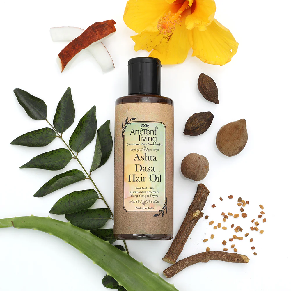 Ancient Living Ashta Dasha Hair Oil - 200 ml - Image 3