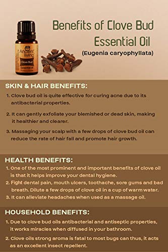 Ancient Living Clove Bud Essential Oil - 10 ml - Image 3