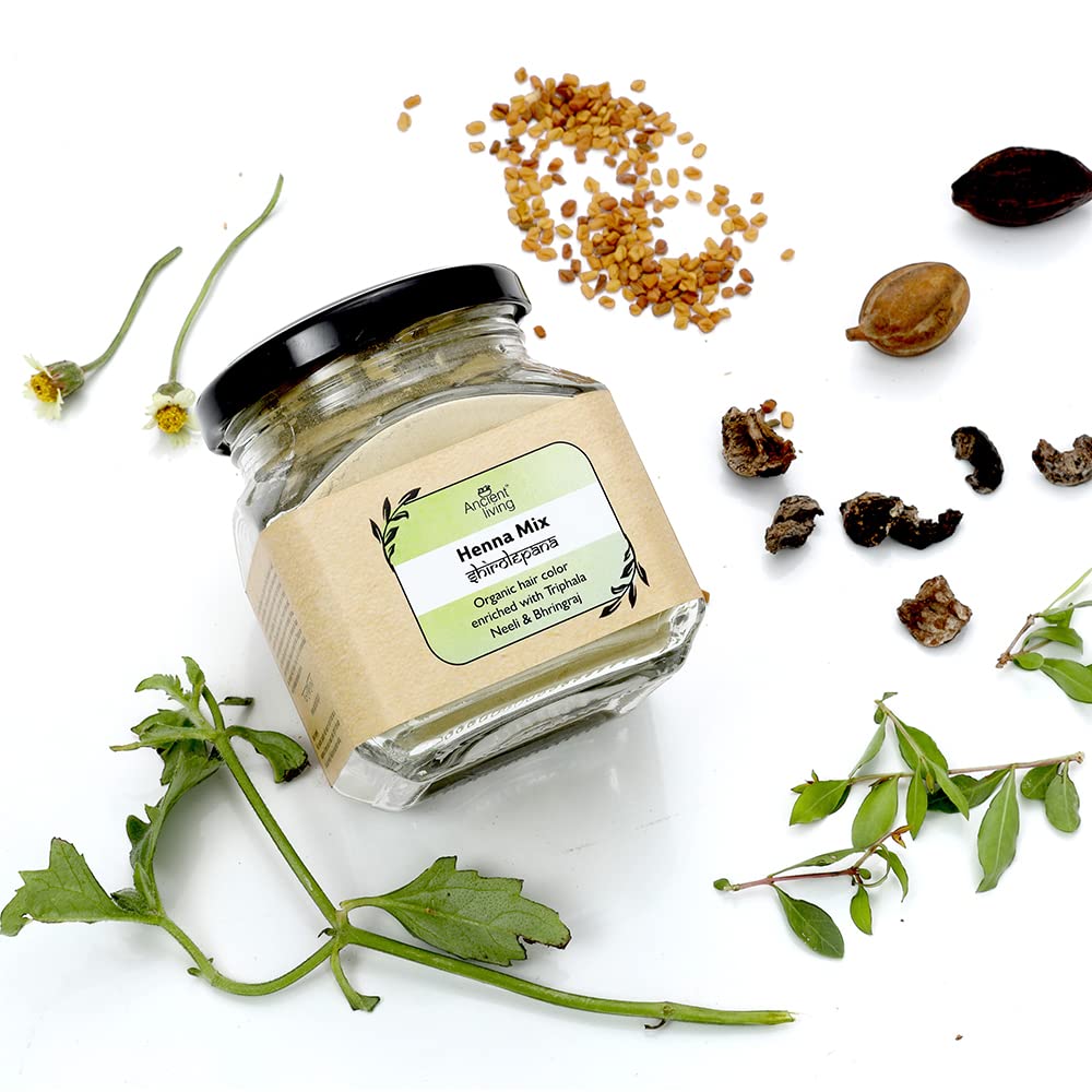 Ancient Living Henna Mix - Jar - 100 gm - Image 3