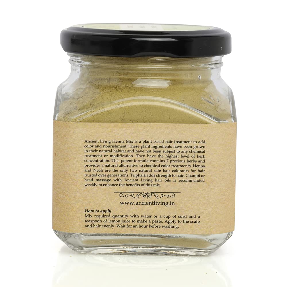 Ancient Living Henna Mix - Jar - 100 gm - Image 4