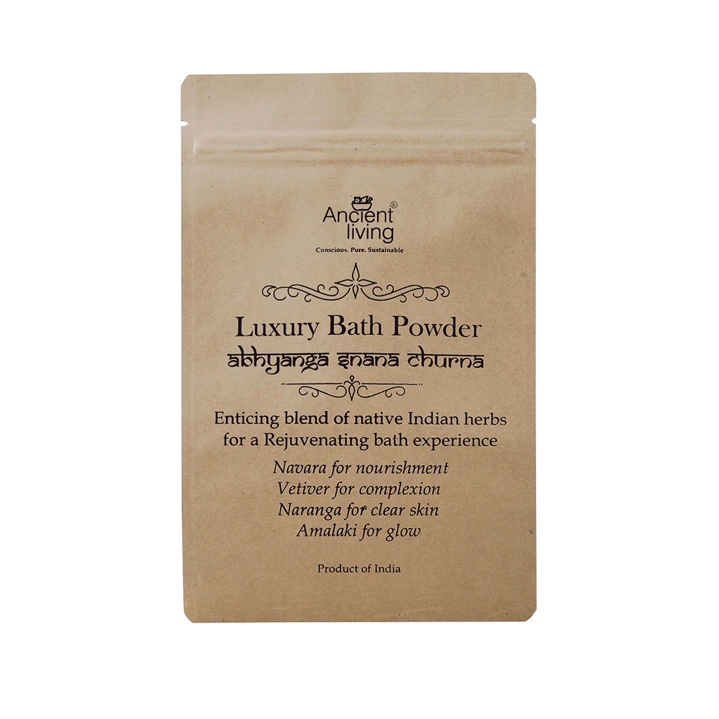 Ancient Living Luxury Bath Powder Pouch - 100 gm - Image 3