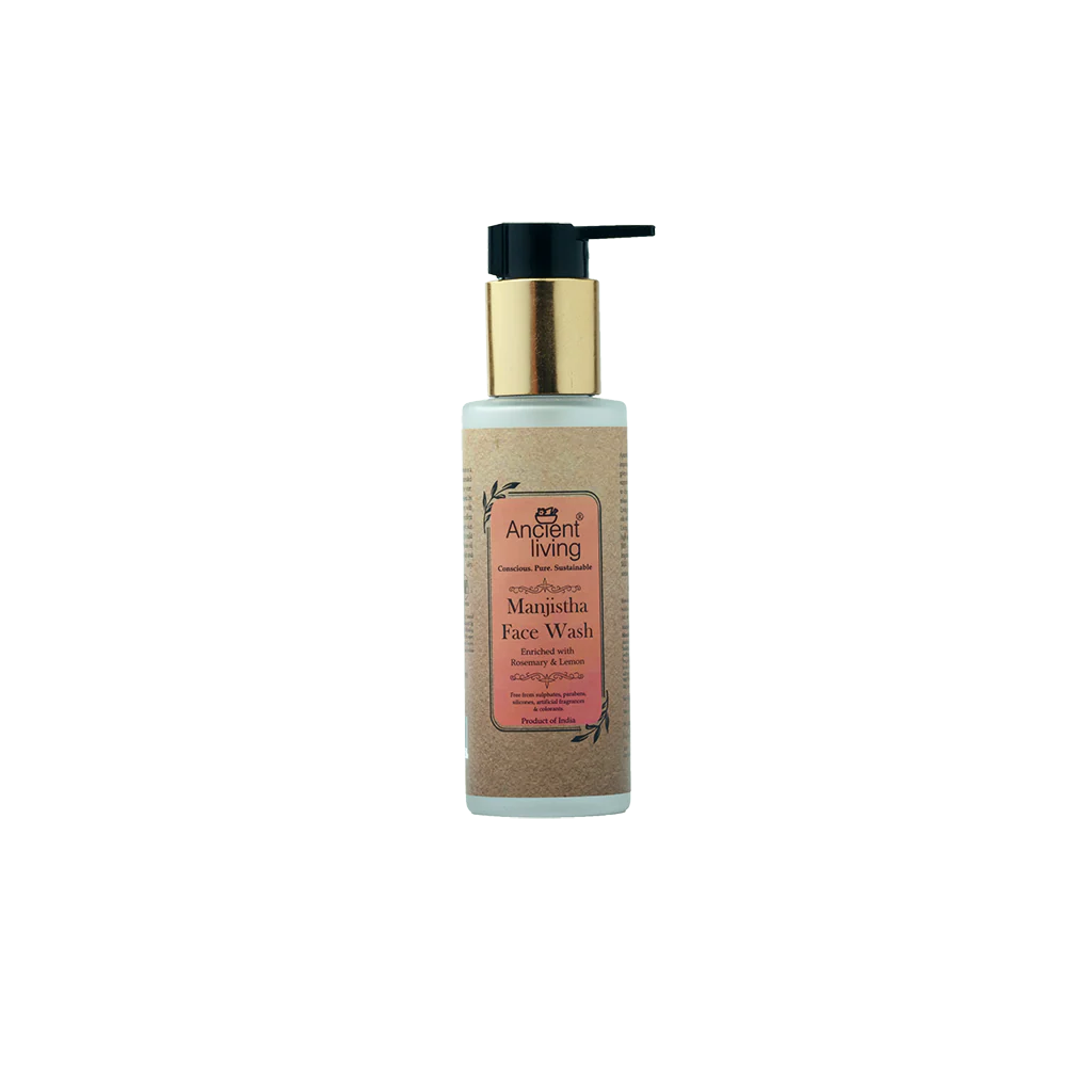  Ancient Living Manjistha Face Wash - Glass Bottle - 100 ml - Image 5