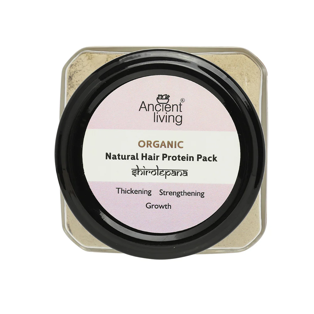 Ancient Living Natural Hair Protein Pack | Organic Certified Ingredients | Chemical Free Pack for Healthy Hair - 100 gm - Image 3