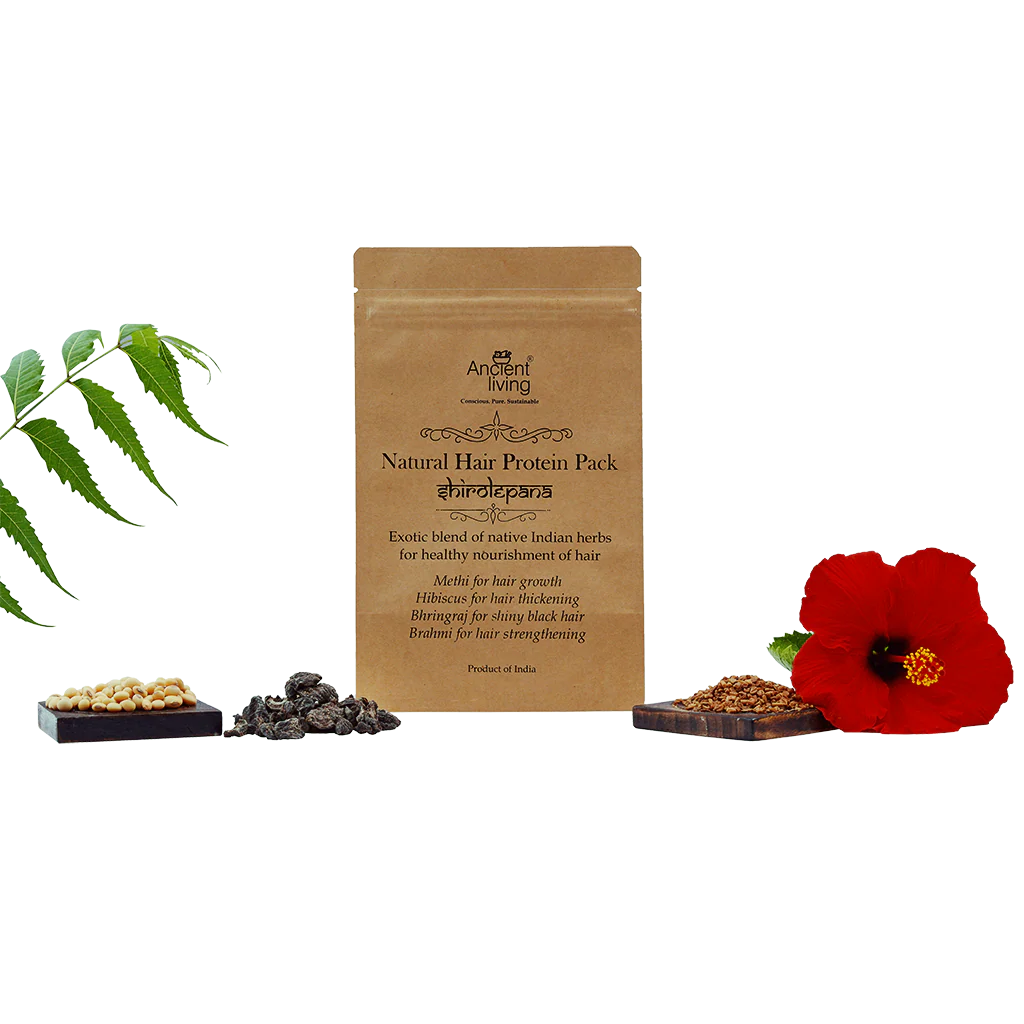 Ancient Living Natural Hair Protein Pack - Pouch - 100 gm - Image 3