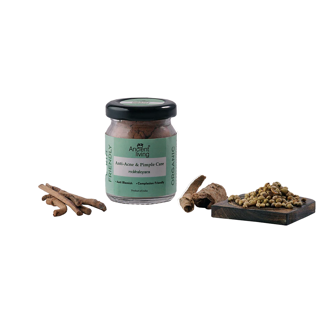 Ancient Living Organic Anti Acne & Pimple Care Face Pack - 20 gm - Image 7