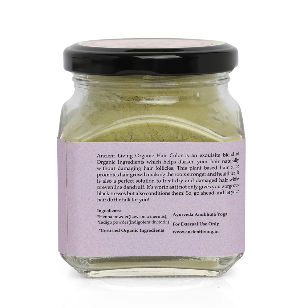 Ancient Living Organic Hair Color Jar - 100 gm - Image 3