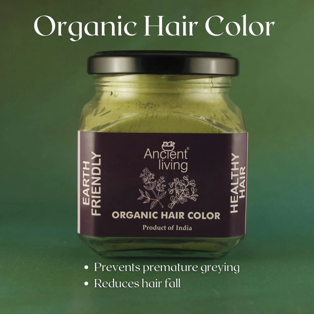 Ancient Living Organic Hair Color Jar - 100 gm - Image 8