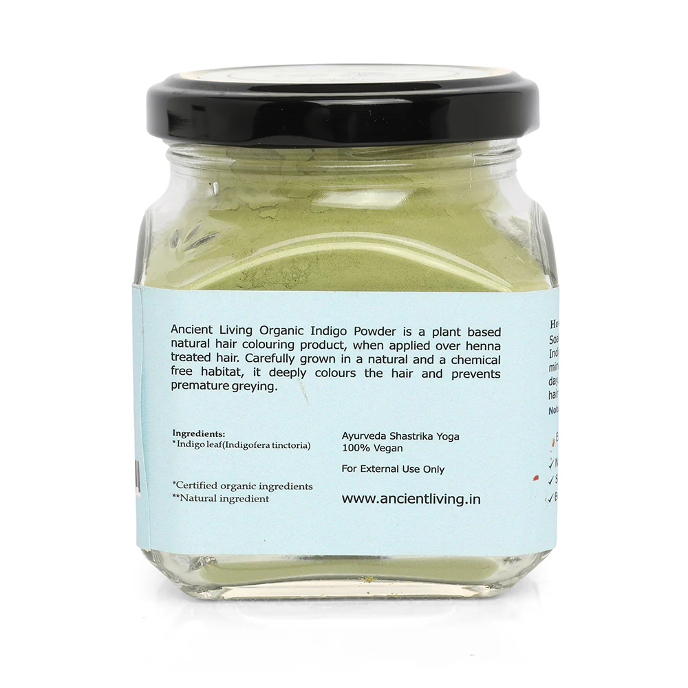Ancient Living Organic Indigo Jar - 100 gm - Image 3