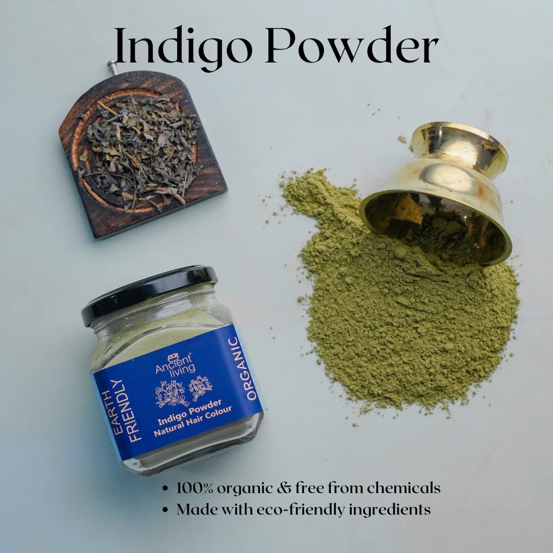 Ancient Living Organic Indigo Jar - 100 gm - Image 4