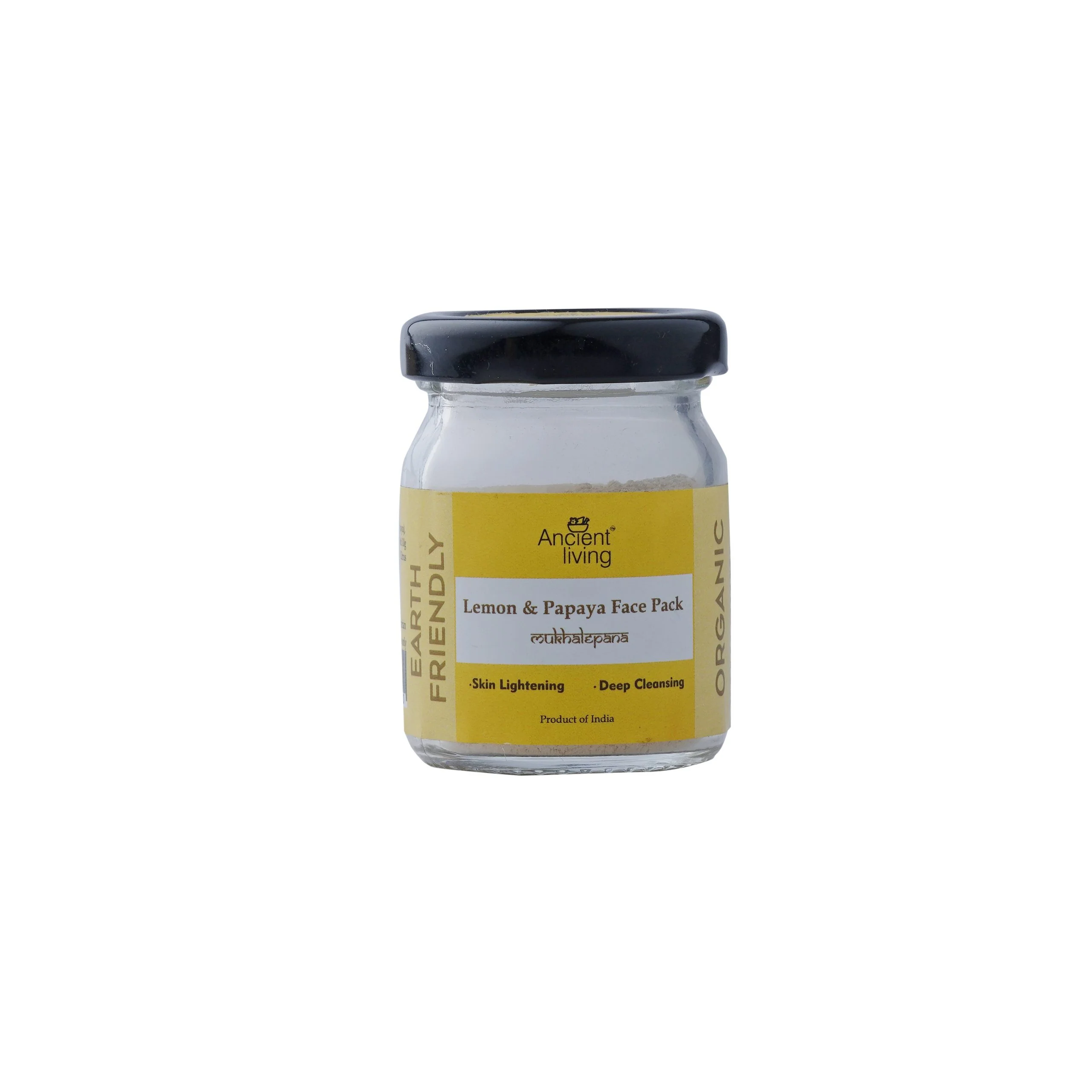 Ancient Living Organic  Lemon & Papaya Face Pack - 20 gm - Image 6