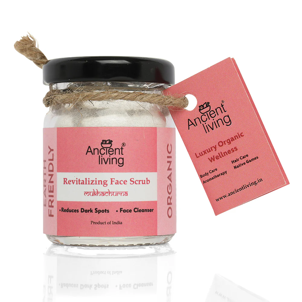 Ancient Living Organic Revitalizing Face Scrub - 20 gm - Image 6