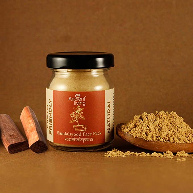 Ancient Living Sandalwood Face Pack – For Radiant, Clear Skin - Image 2
