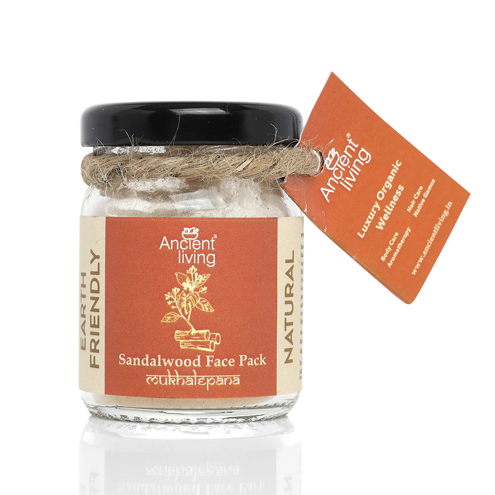 Ancient Living Sandalwood Face Pack – For Radiant, Clear Skin - Image 3