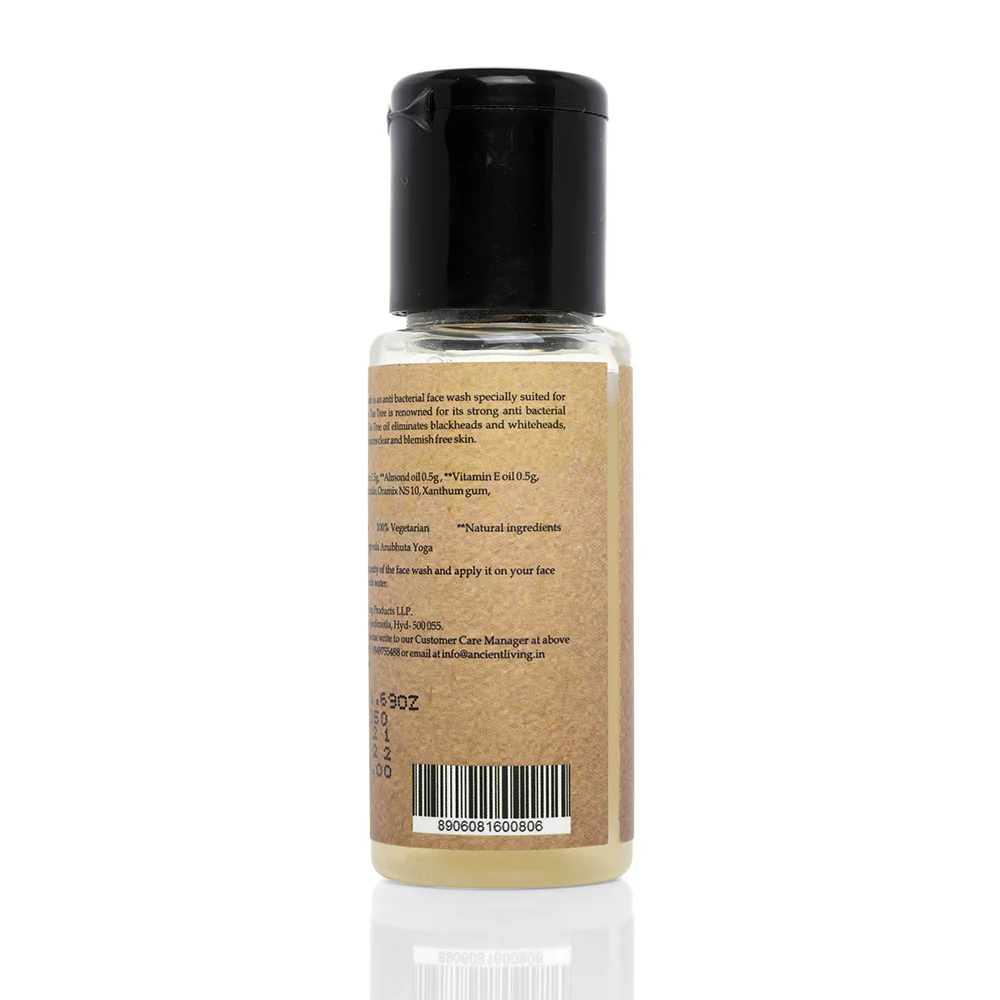 Ancient Living Tea tree Face Wash - 50 ml - Image 6